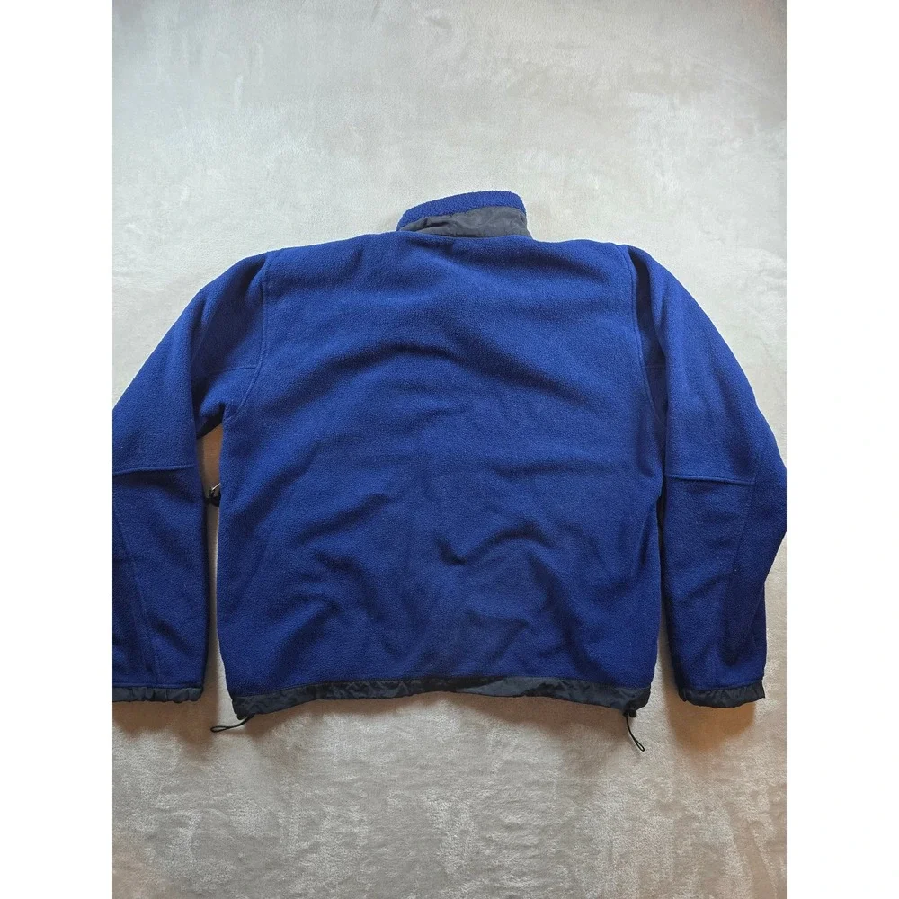 Vintage The North‎ Face Fleece Jacket Mens M Blue Full Zip Season 17 90s *Read